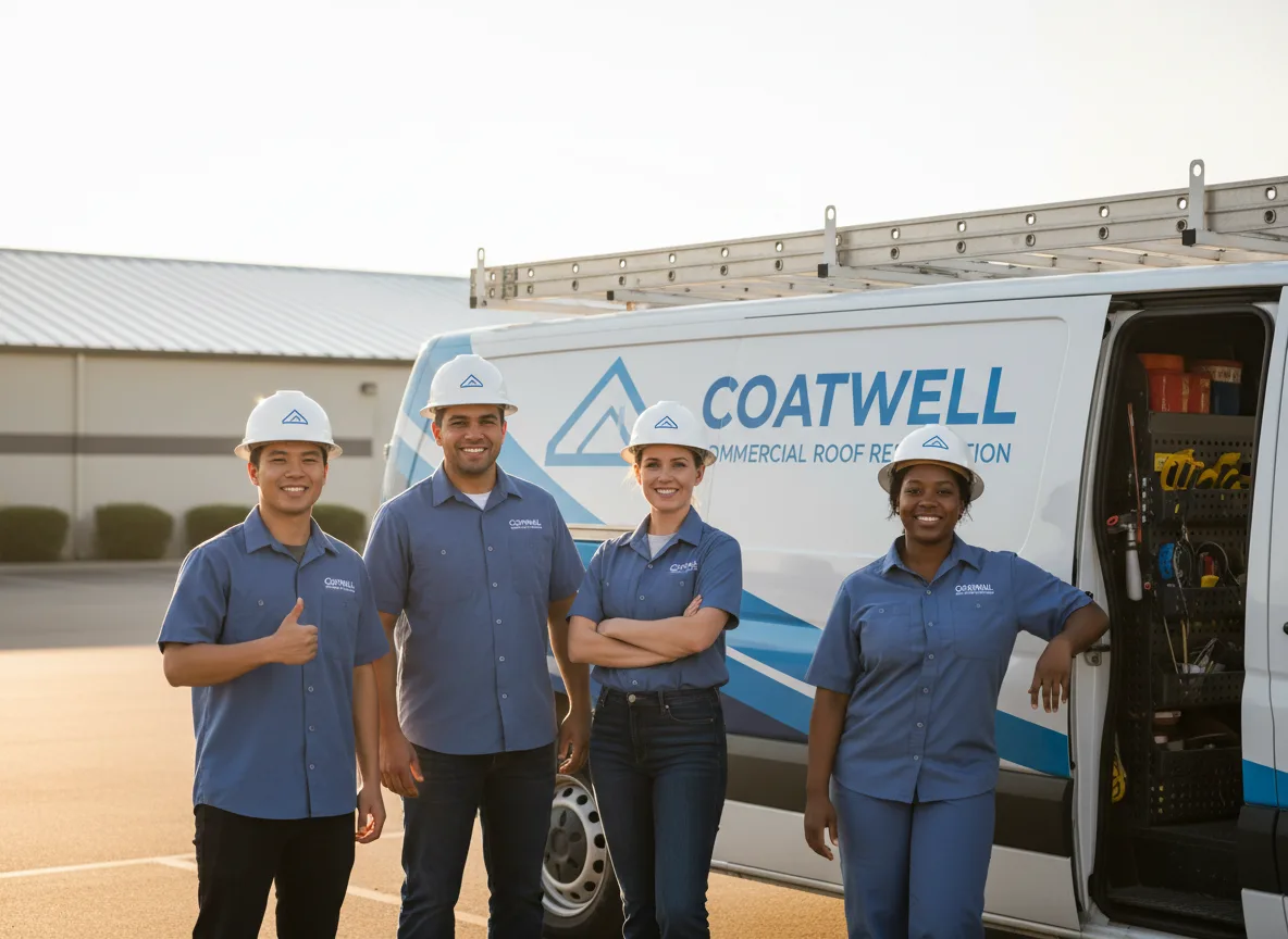 Commercial roof coating company in Foosland, IL